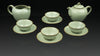 .Anta Pottery. Emerald "Fortunate Insight" Luxurious Tea Set